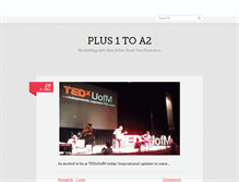 Tablet Screenshot of plus1toa2.tumblr.com