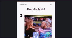 Desktop Screenshot of hostelcolonial.tumblr.com