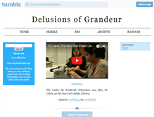 Tablet Screenshot of grandeurbydelusions.tumblr.com