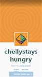 Mobile Screenshot of chellystayshungry.tumblr.com