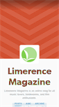 Mobile Screenshot of limerencemag.tumblr.com