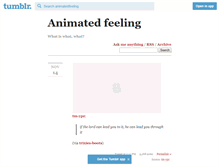 Tablet Screenshot of animatedfeeling.tumblr.com