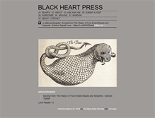 Tablet Screenshot of blackheartpress.tumblr.com