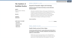 Desktop Screenshot of buddhiststudies.tumblr.com