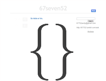 Tablet Screenshot of 67seven52.tumblr.com