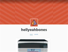 Tablet Screenshot of hellyeahbones.tumblr.com