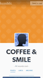 Mobile Screenshot of coffeeandsmile.tumblr.com