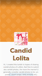 Mobile Screenshot of candid-lolita.tumblr.com