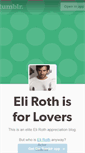 Mobile Screenshot of elirothisahunk.tumblr.com