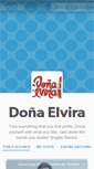 Mobile Screenshot of donaelvira.tumblr.com