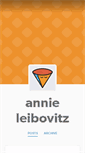 Mobile Screenshot of annieleibovitz.tumblr.com