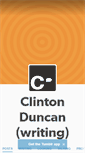 Mobile Screenshot of clintonduncan.tumblr.com