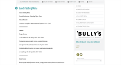 Desktop Screenshot of bullysrestaurant.tumblr.com