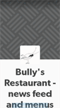Mobile Screenshot of bullysrestaurant.tumblr.com