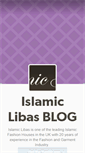 Mobile Screenshot of islamiclibasblog.tumblr.com