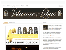 Tablet Screenshot of islamiclibasblog.tumblr.com
