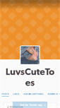 Mobile Screenshot of luvscutetoes.tumblr.com