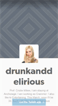 Mobile Screenshot of drunkanddelirious.tumblr.com