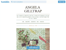 Tablet Screenshot of angelagilltrap.tumblr.com