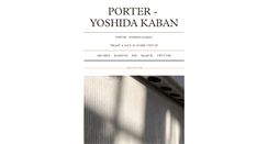 Desktop Screenshot of iloveporter-yoshidakaban.tumblr.com