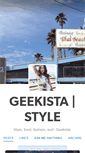 Mobile Screenshot of geekistastyle.tumblr.com