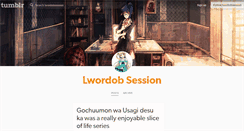 Desktop Screenshot of lwordobsession.tumblr.com