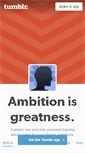 Mobile Screenshot of ambitious-life.tumblr.com