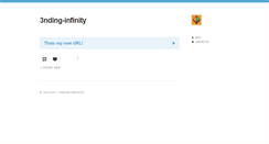 Desktop Screenshot of 3nding-infinity.tumblr.com