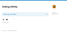 Tablet Screenshot of 3nding-infinity.tumblr.com