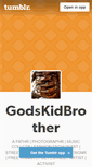 Mobile Screenshot of godskidbrother.tumblr.com