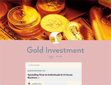 Tablet Screenshot of goldinvestmentco.tumblr.com