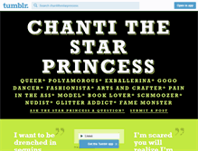 Tablet Screenshot of chantithestarprincess.tumblr.com
