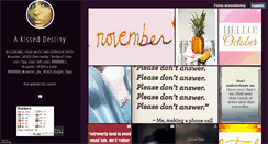 Desktop Screenshot of akisseddestiny.tumblr.com