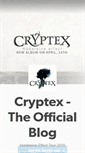 Mobile Screenshot of cryptexmusic.tumblr.com