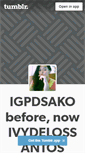 Mobile Screenshot of igpdsako.tumblr.com