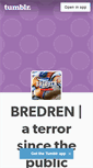 Mobile Screenshot of bredren.tumblr.com