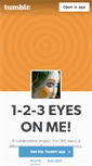 Mobile Screenshot of 123eyesonme.tumblr.com