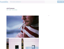 Tablet Screenshot of colebranson.tumblr.com