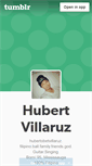 Mobile Screenshot of hvillaruz.tumblr.com