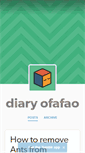 Mobile Screenshot of diaryofafao.tumblr.com