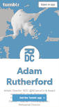 Mobile Screenshot of adamrutherford.tumblr.com