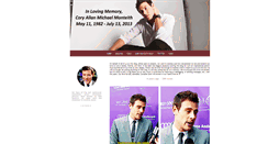 Desktop Screenshot of cory-monteith.tumblr.com