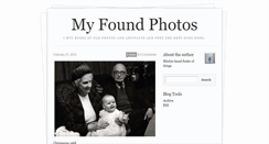 Desktop Screenshot of myfoundphotos.tumblr.com