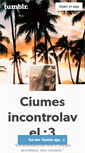 Mobile Screenshot of ciumesincontrolavel.tumblr.com