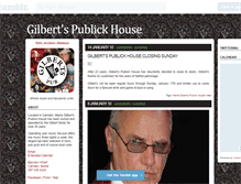 Tablet Screenshot of gilbertspub.tumblr.com