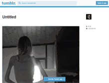 Tablet Screenshot of anorexiclife.tumblr.com