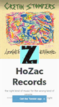 Mobile Screenshot of hozacrecords.tumblr.com