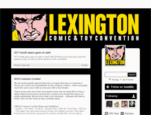 Tablet Screenshot of lexingtoncomiccon.tumblr.com