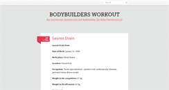 Desktop Screenshot of musclebodybuilders.tumblr.com