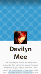 Mobile Screenshot of devilynmee.tumblr.com